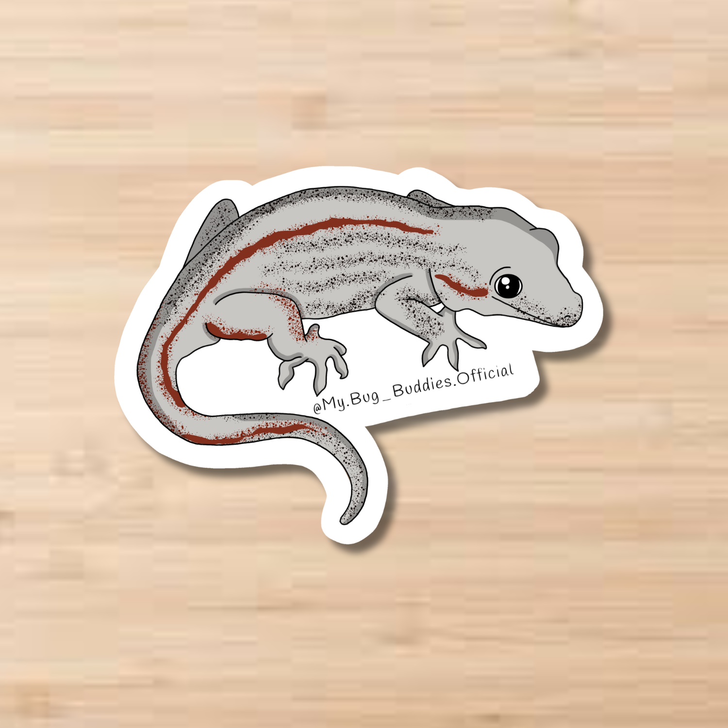 Gargoyle Gecko Sticker