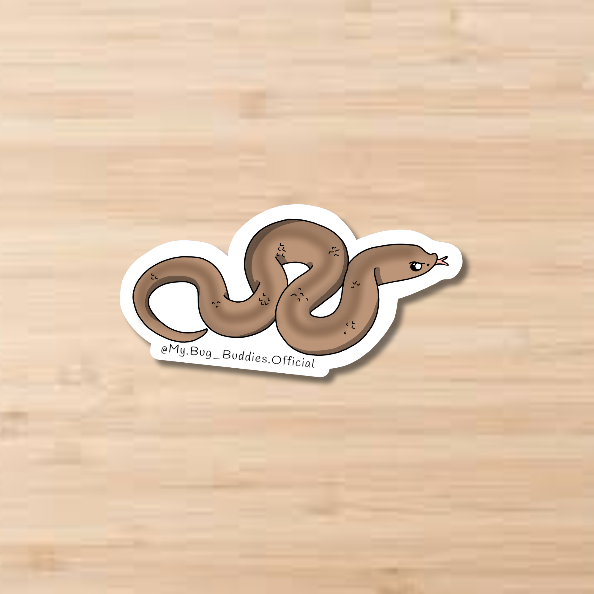 Super Conda Normal Hognose Snake Sticker
