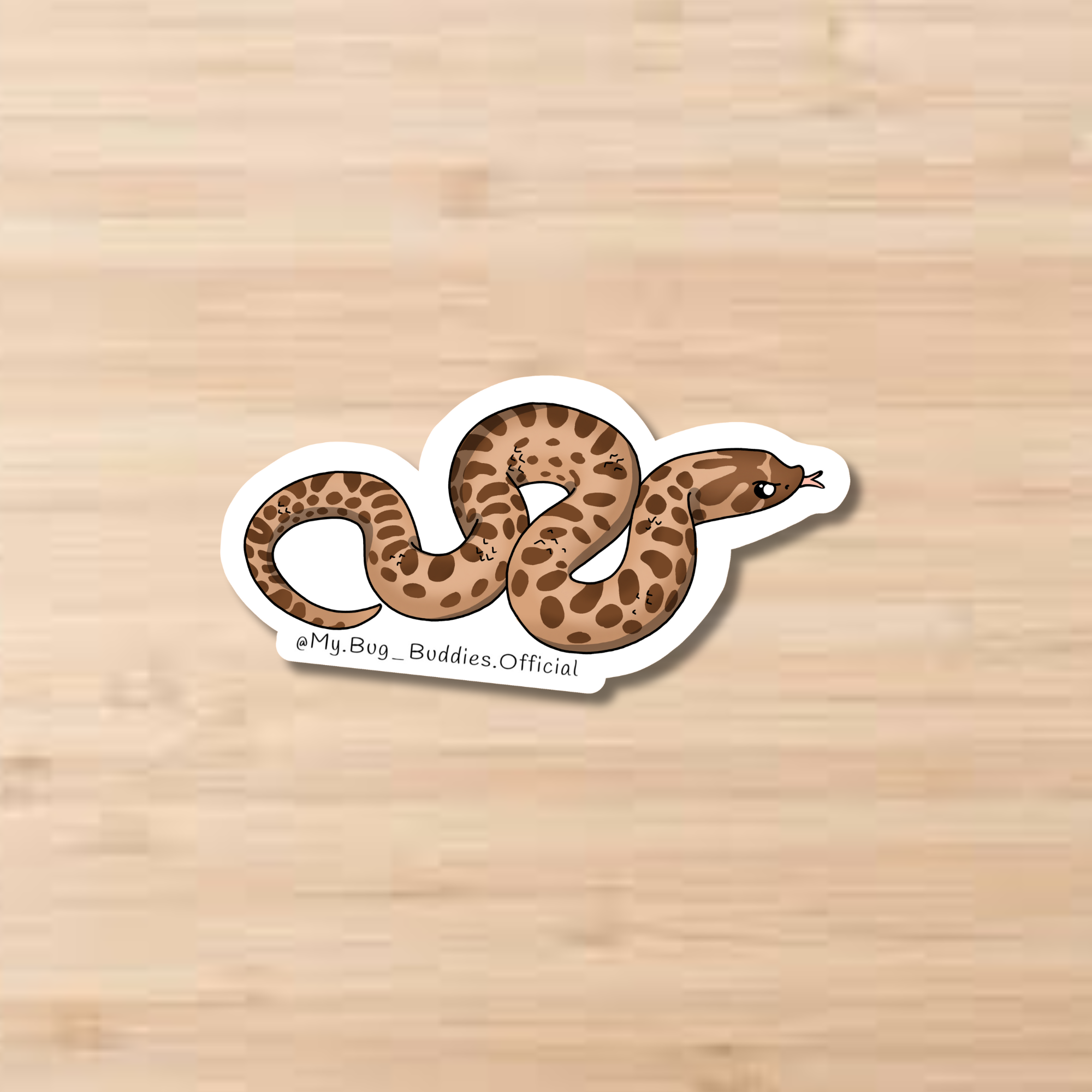 Normal Hognose Snake Sticker
