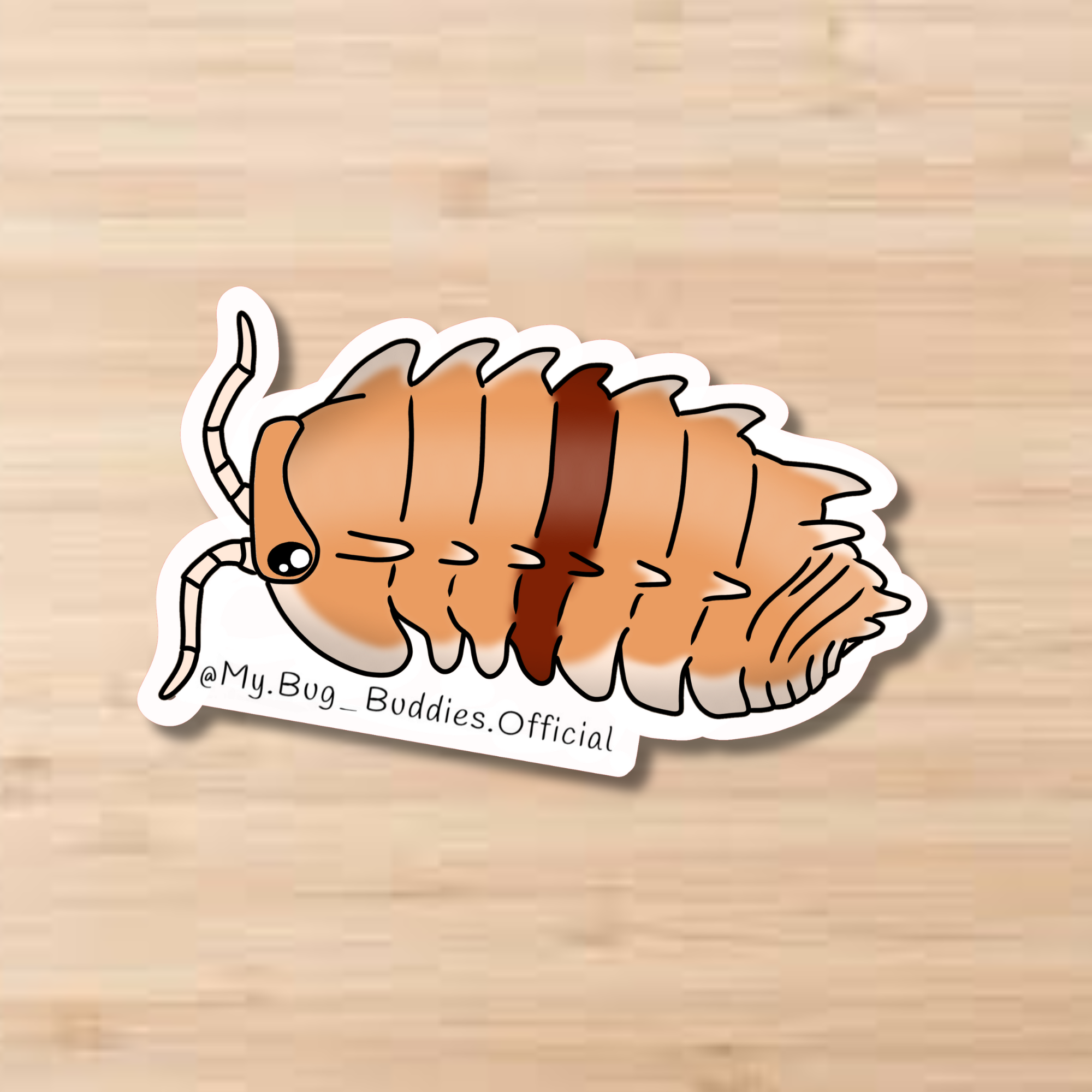 Cuban Spikey Isopod Sticker