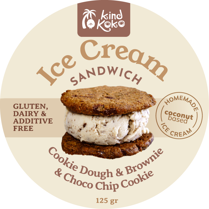 Cookie Dough & Brownie & Choco Chip Cookie
