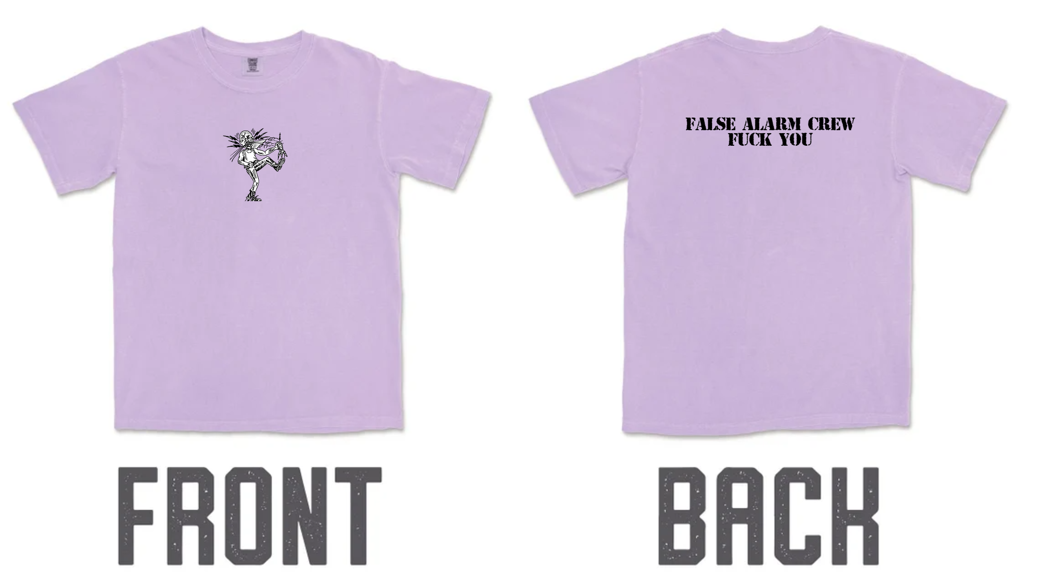 False Alarm Shirt Pre-Order