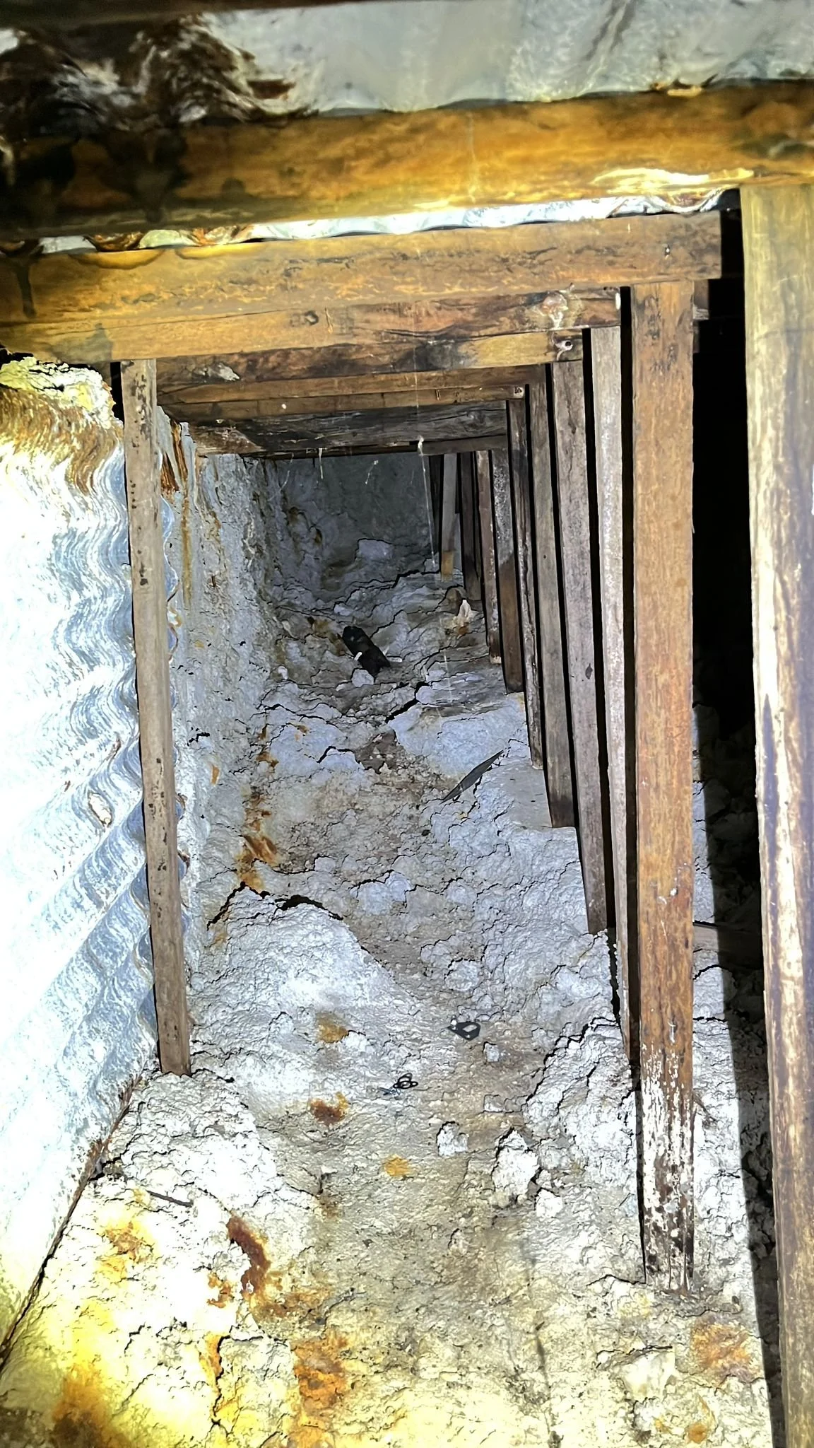Inspecting Hard to get to area of property.JPEG