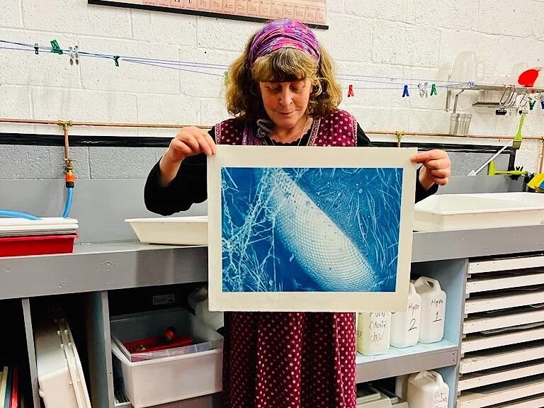 Cyanotypes Magic - session 1