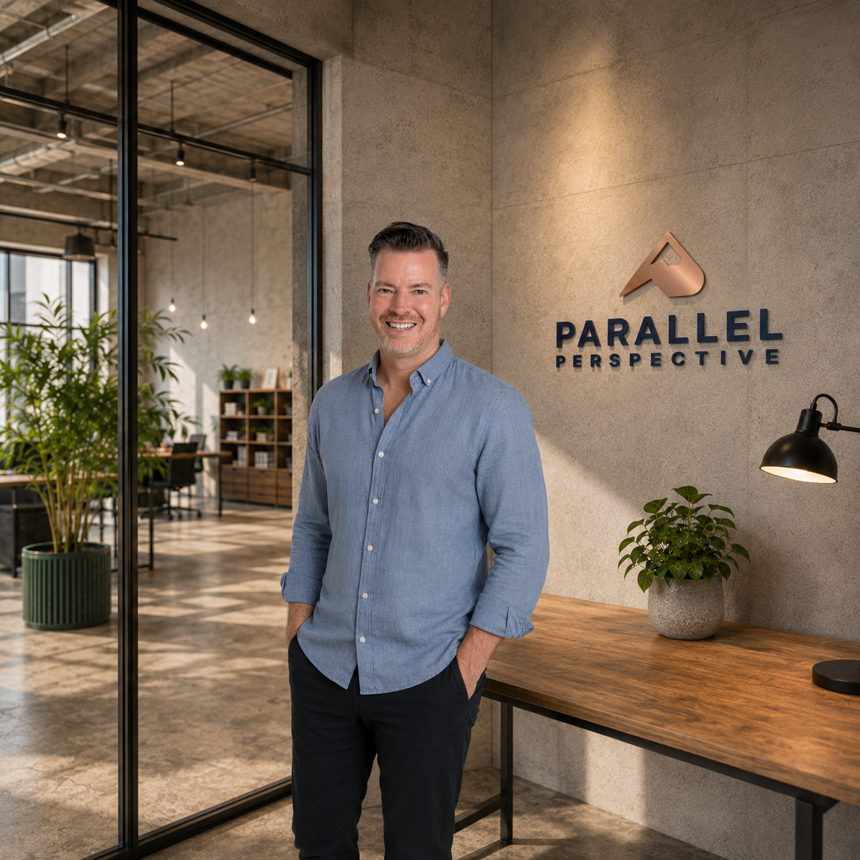 Andrew May, founder of Parallel Perspective