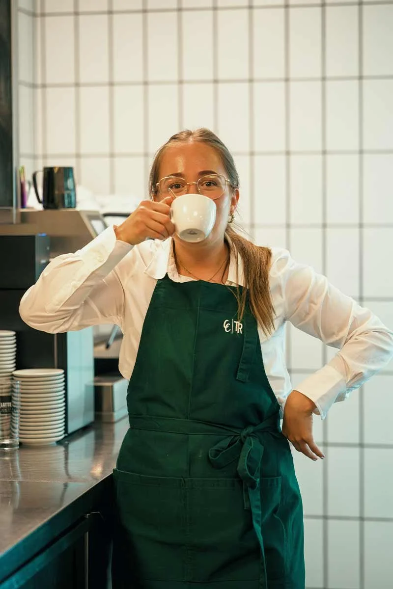Kaffepause in der Küche