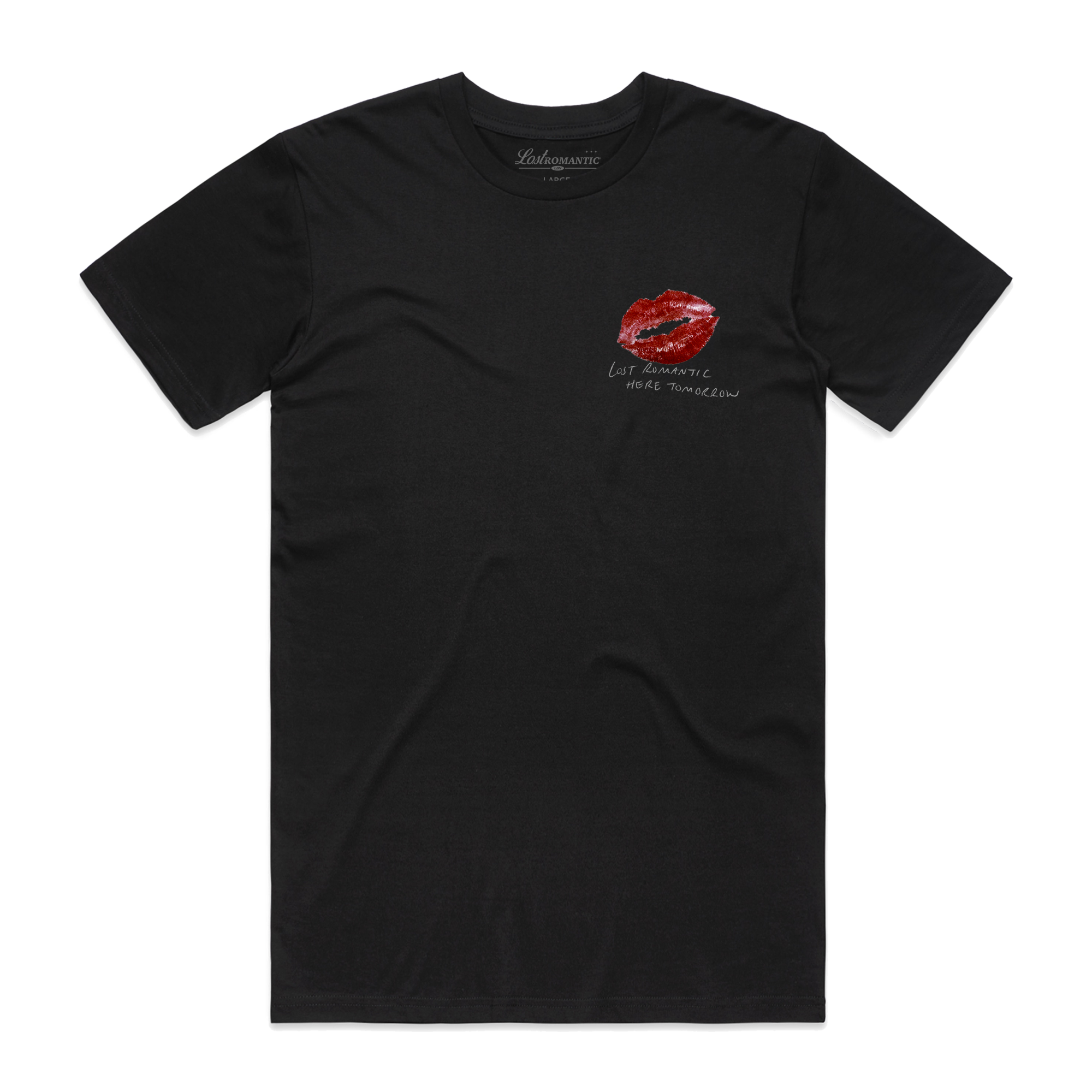HERE TOMORROW - BLACK T-SHIRT