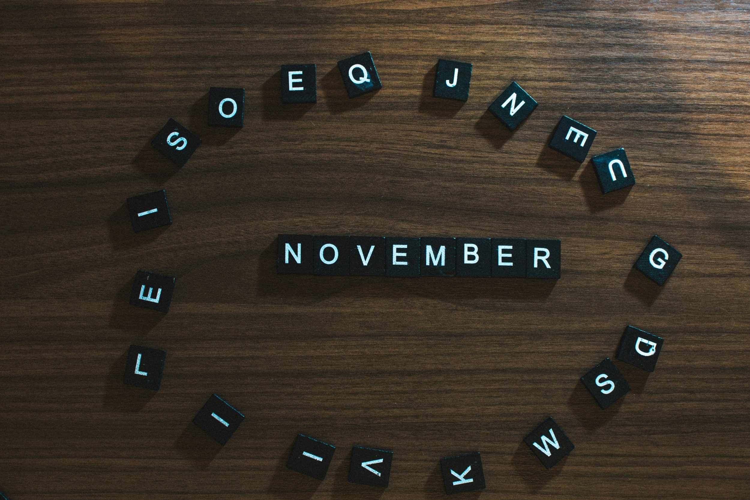 NOVEMBER, DREADED NOVEMBER