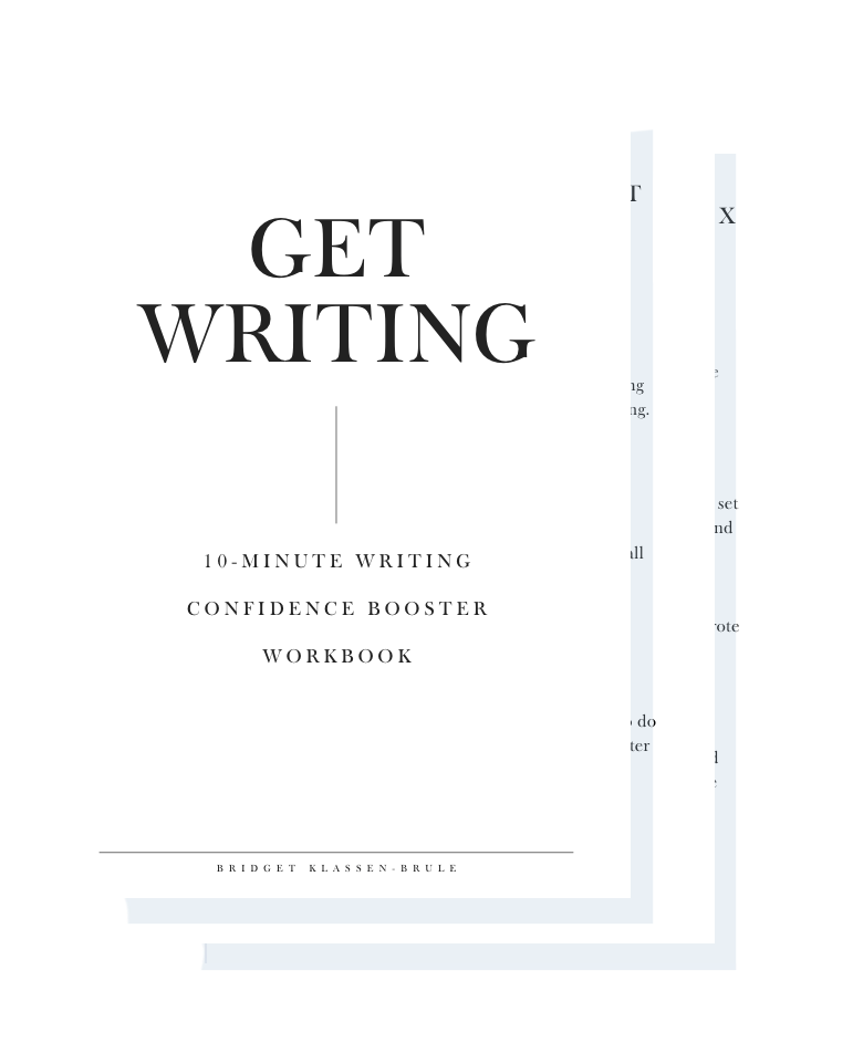 15 Minute Writing Confidence workbook
