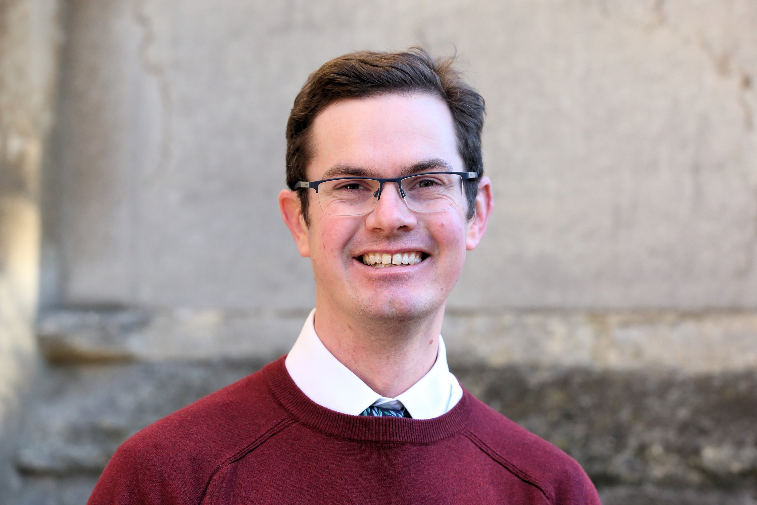 Christopher Borrett smiling