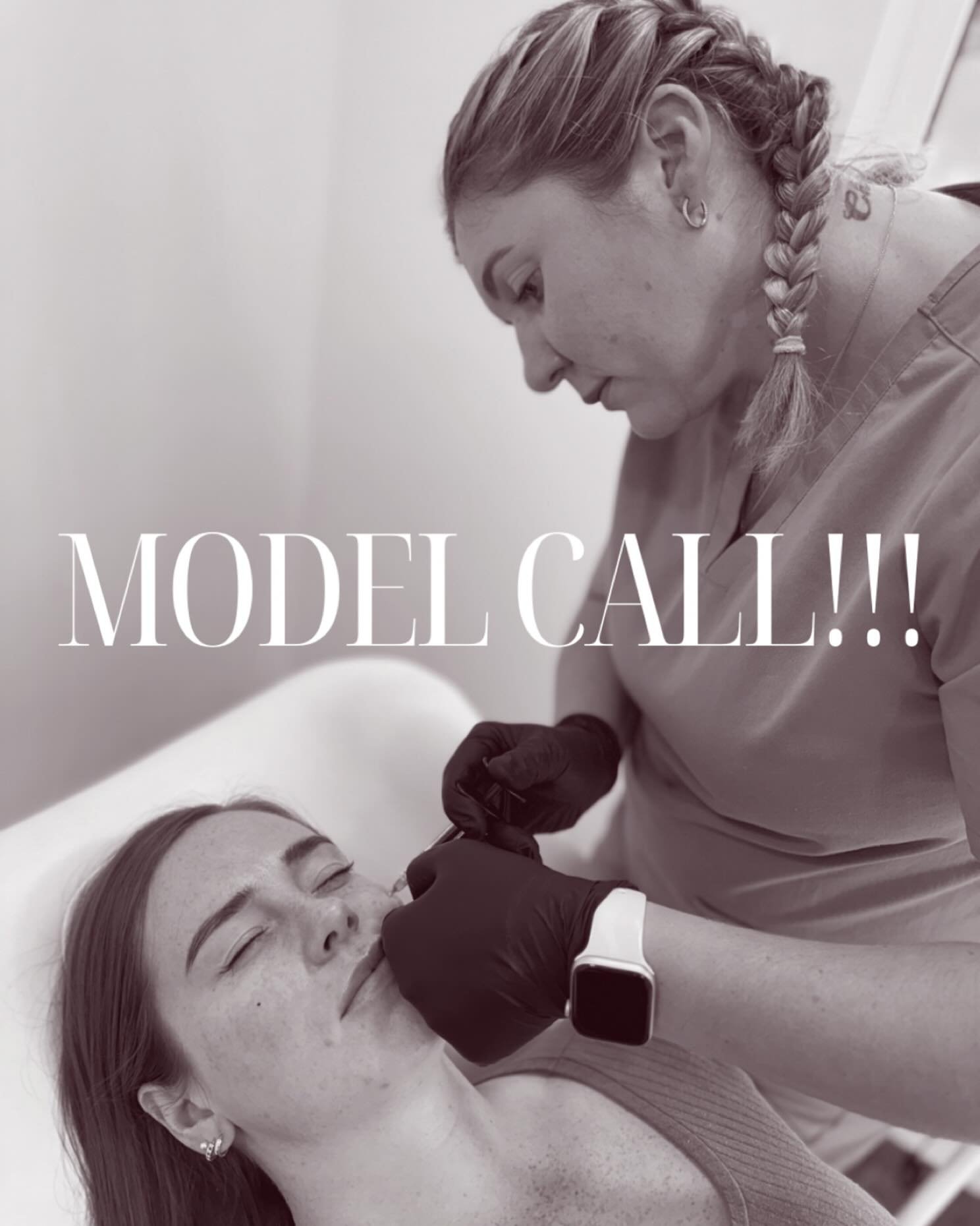 📞 Model call 📞 

We are on the hunt for some eye 👁️ models.
Do you have fine lines and wrinkles under the eyes that Botox isn&rsquo;t quite hitting? Have heavier eyelids? Or suffering from heavy under eye bags? 

We are on the look out for 2 peopl