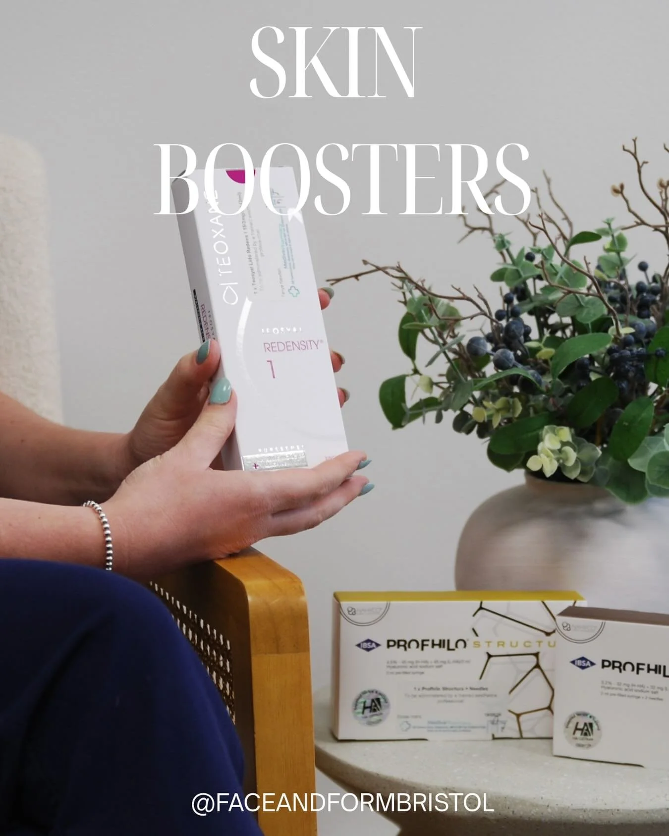 ✨ GLOW FROM WITHIN ✨

Skin boosters are the ultimate hydration treatment your skin didn&rsquo;t know it needed 💧

Unlike traditional fillers, skin boosters don&rsquo;t change your facial structure &mdash; they work beneath the surface to deeply hydr