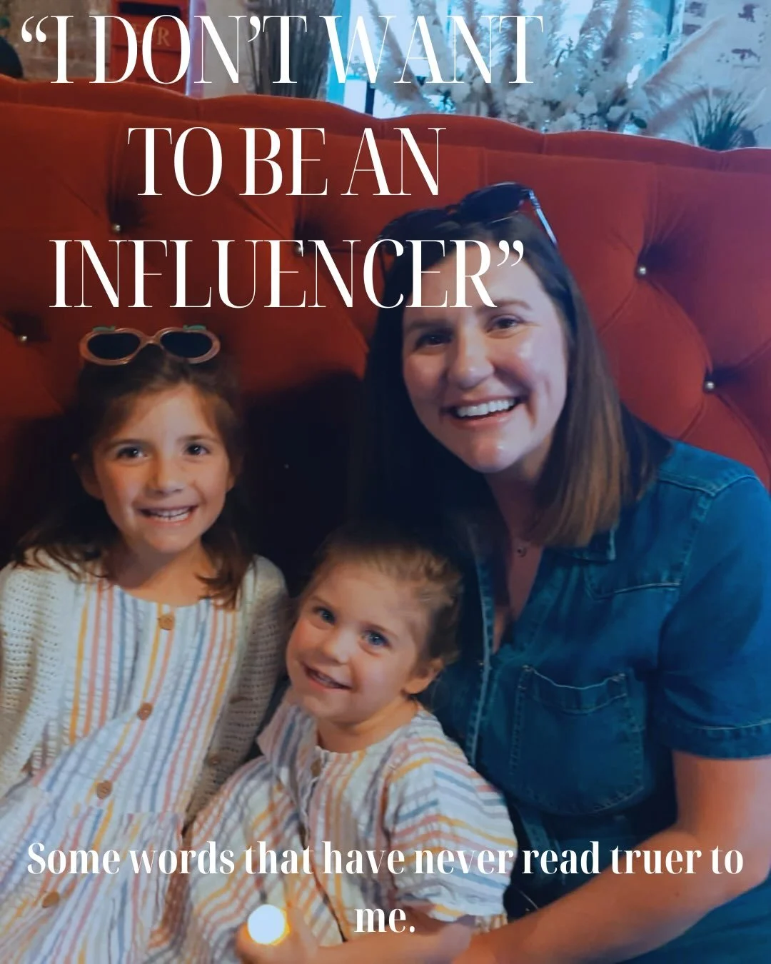 Some words have never rung truer to me.

I AM NOT AN INFLUENCER&hellip; and I never will be. 🙅&zwj;♀️

Time for an honest post: I can&rsquo;t stand Instagram. 🤯 I know, I know&hellip; but as a small business owner, I constantly feel the pressure to