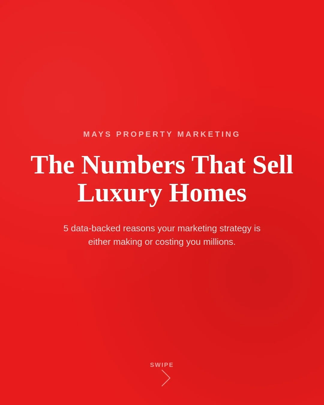 Your marketing is either making or costing you millions. And most agents don't know which.
We pulled 5 stats from the latest industry research that show exactly what high-end media, staging, and smart marketing do for London property sales.
The numbe