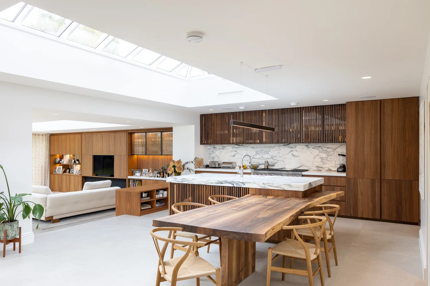 Interior photography — Clifton Road kitchen and dining space