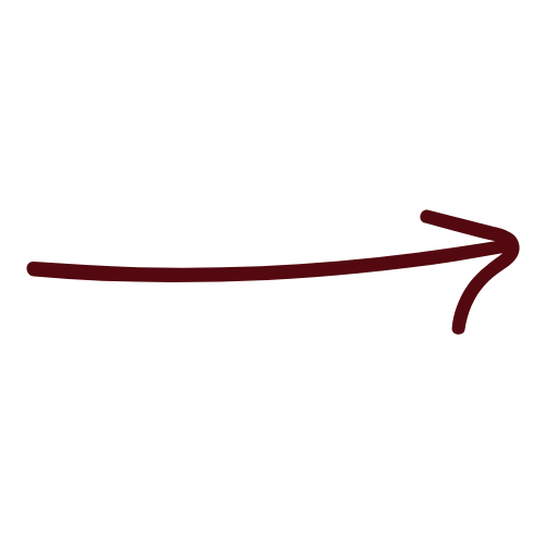 Une flèche rouge pointant vers la droite inscrite sur un fond noir.