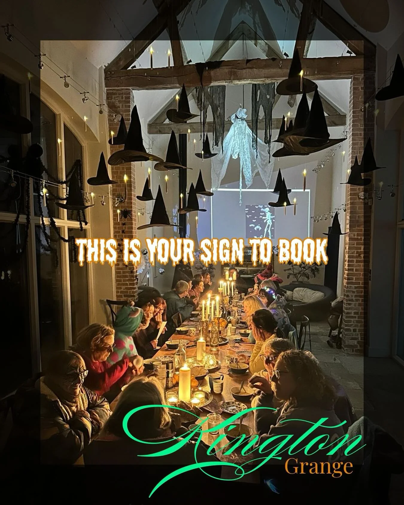 Join us for a spooky swim on 1st November. Either for Brunch or Supper. First night (31st) has already sold out following last year’s success! Tickets are available via our website or by contacting Susan directly. 
1st November - 10.30-11.30am