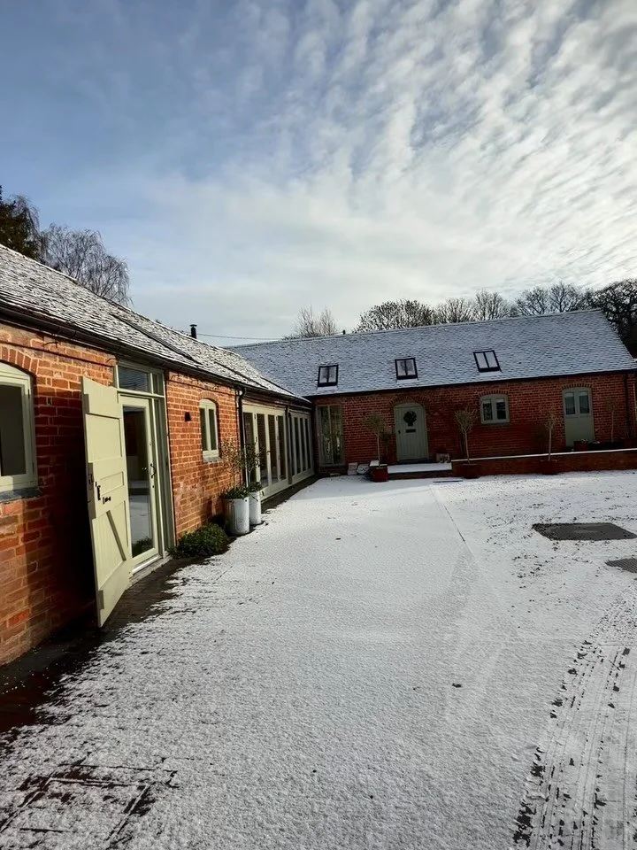 Today we&rsquo;re creating materials for our winter swimming retreats (amongst other things&hellip;) we couldn&rsquo;t have picked a better day for capturing how pretty it is. 

Watch this space for more on how to book, or drop us a DM if you can&rsq