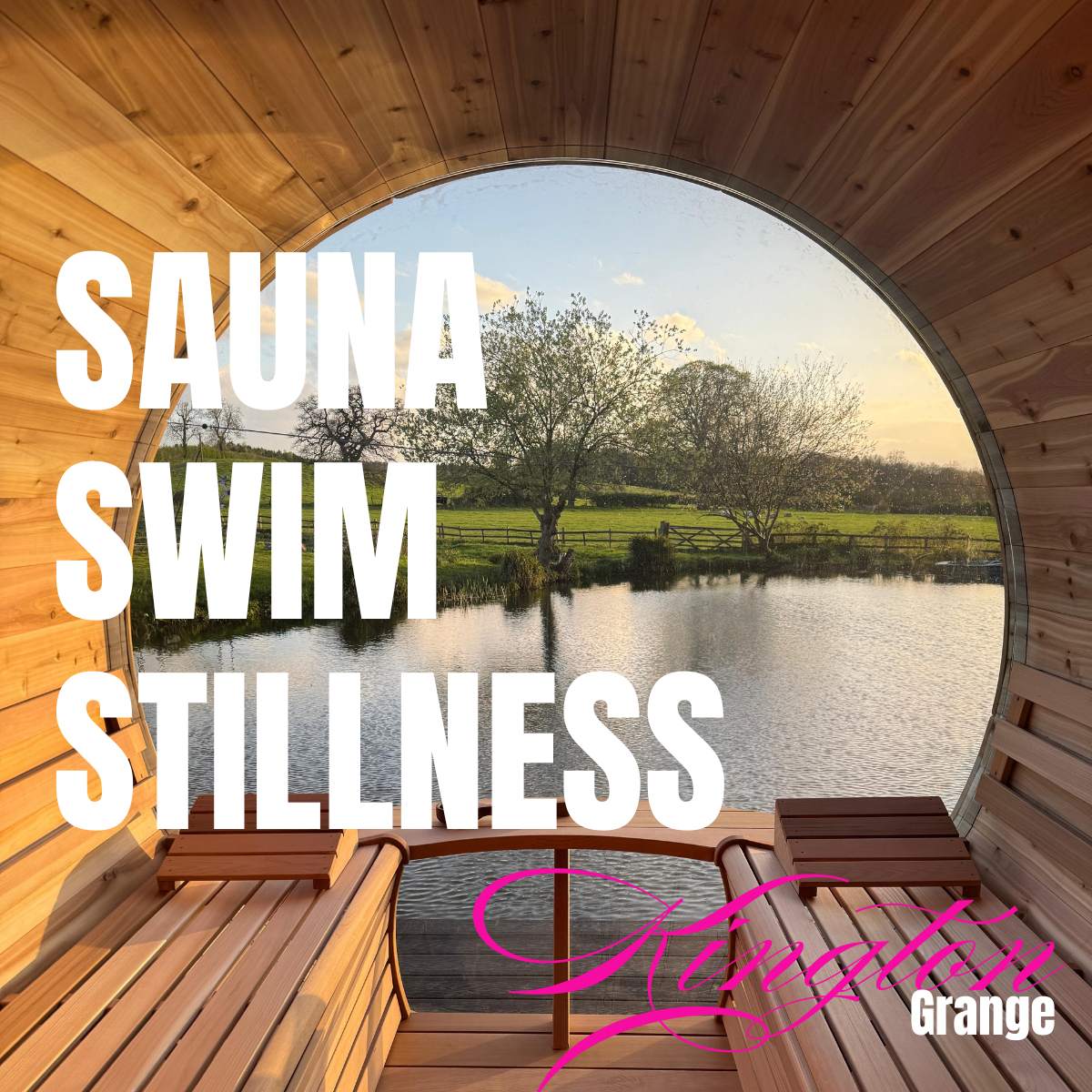 Wellbeing reset: Sauna- Swim - Stillness