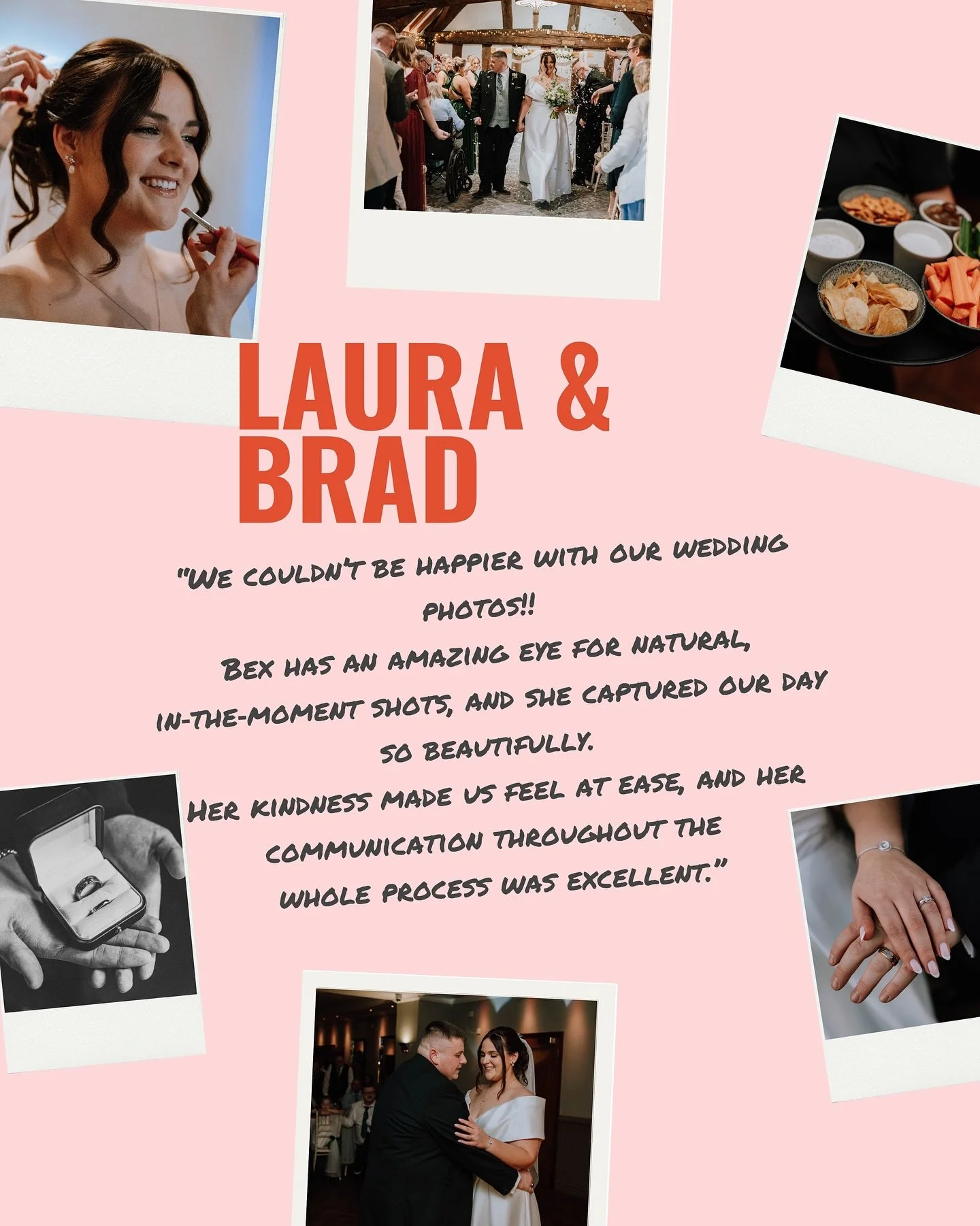 Kind words from a very special couple 🤍
Laura &amp; Brad at The Moat House, Acton Trussell ✨

@moathouseweddings