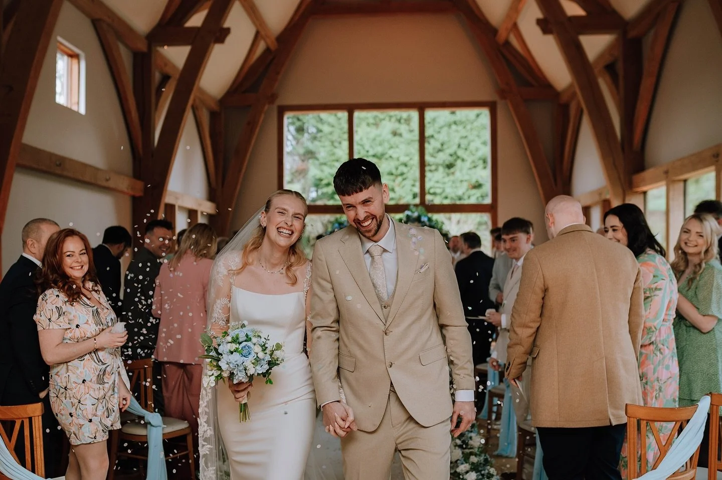 Holly &amp; Andy at @themillbarnsvenue 🤍

Gorgeous surroundings, crazy golf, and a sax that absolutely brought the party 🎷⛳️

One hell of a weekend celebrating these two.

📸💍