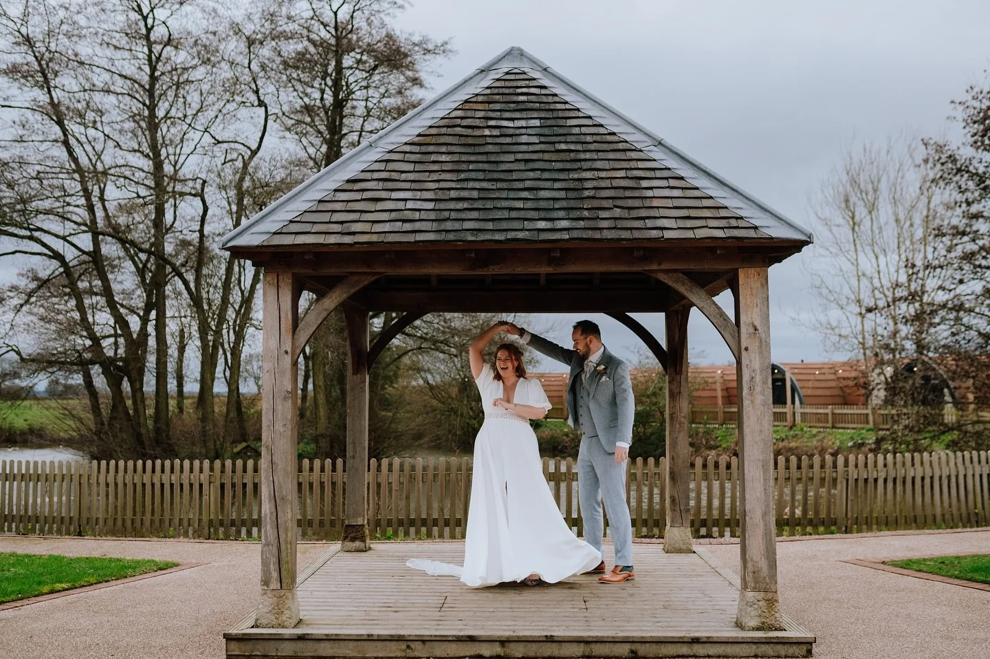 Rachel &amp; Tim 💛✨

Still smiling thinking about these two and their day at @hanburybarnsvenue &hellip; laughter, love, and just the right amount of mischief 😄

Your gallery is almost ready (I promise it&rsquo;s worth the wait 👀), and I cannot wa