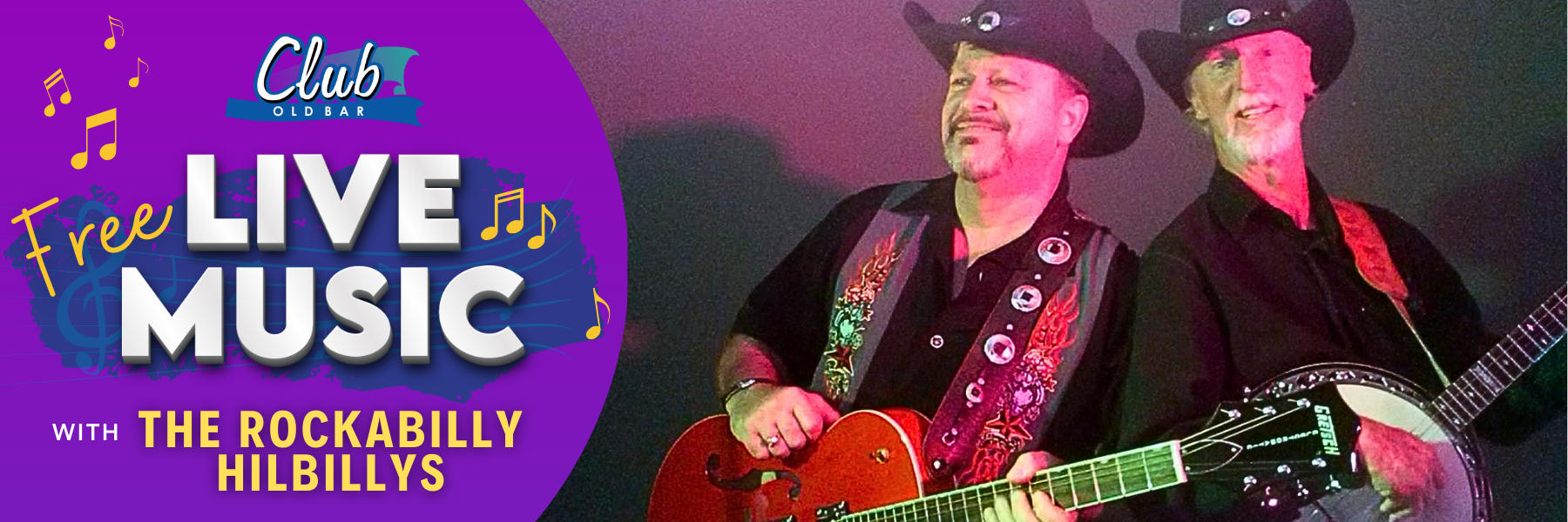 Free Live Music with The Rockabilly Hillbillys
