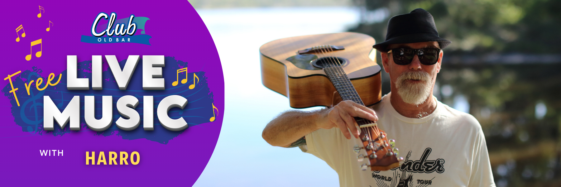 FREE LIVE MUSIC WITH Harro