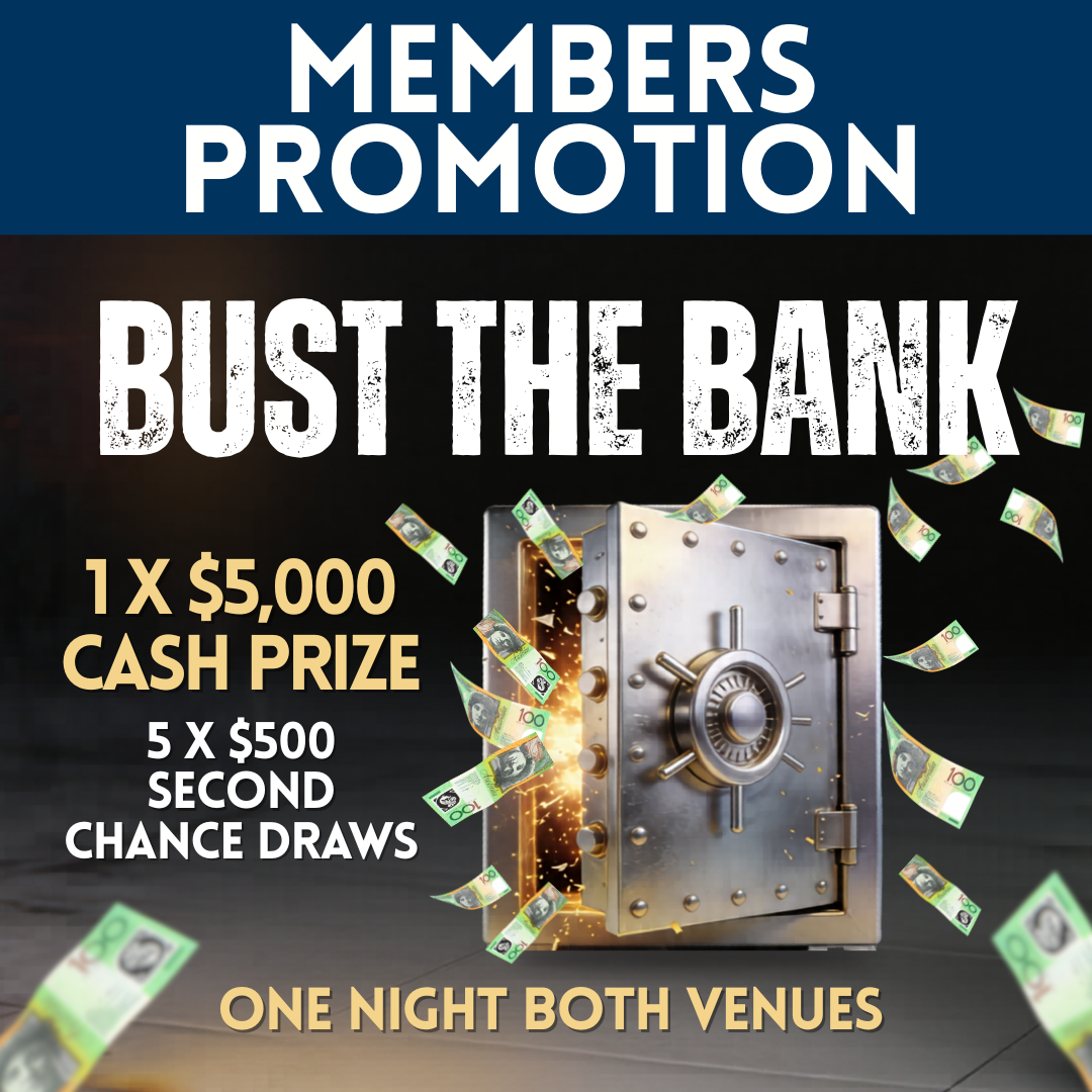 Members Promotion Bust the bank