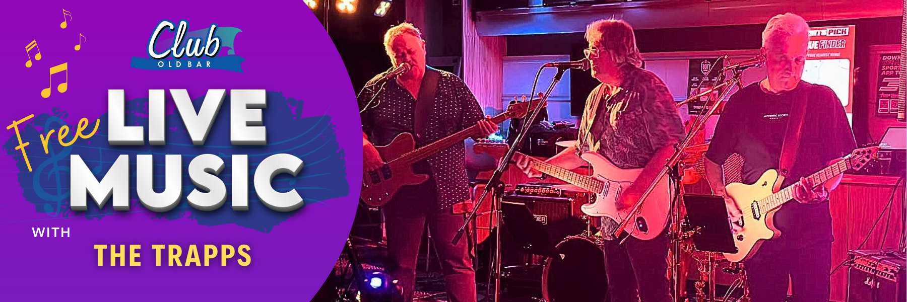 Free Live Music with The Trapps