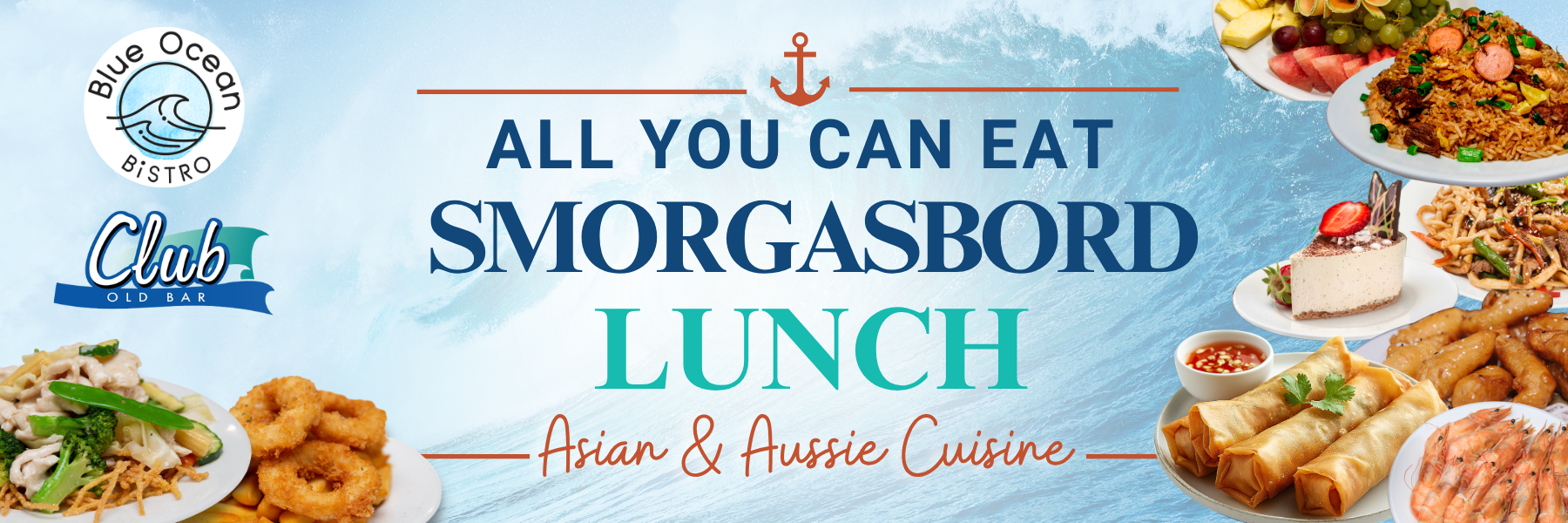 All You Can Eat Smorgasbord Lunch 