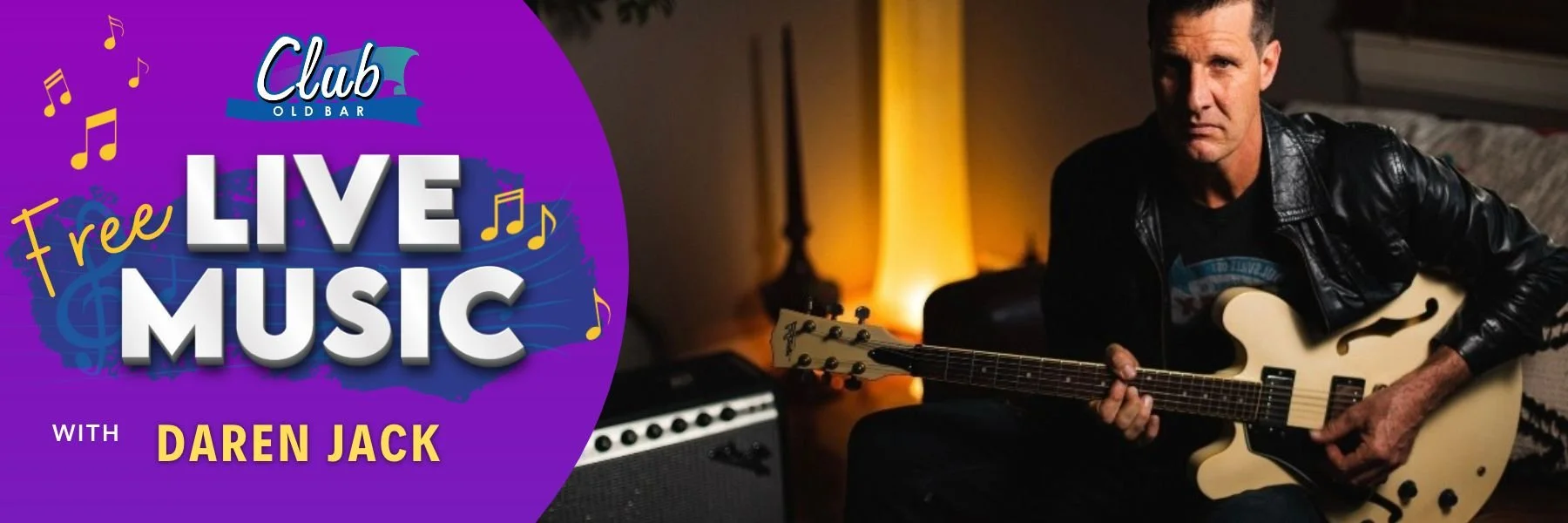 Free Live Music with Darren Jack Band