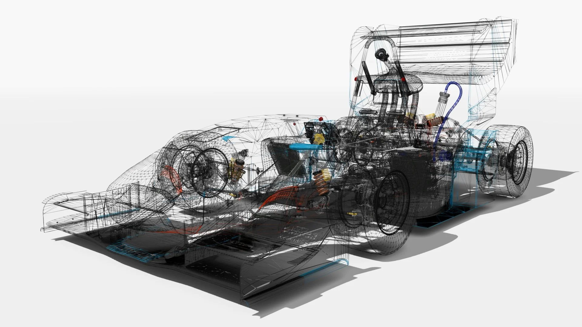 Image of a vehicle on track