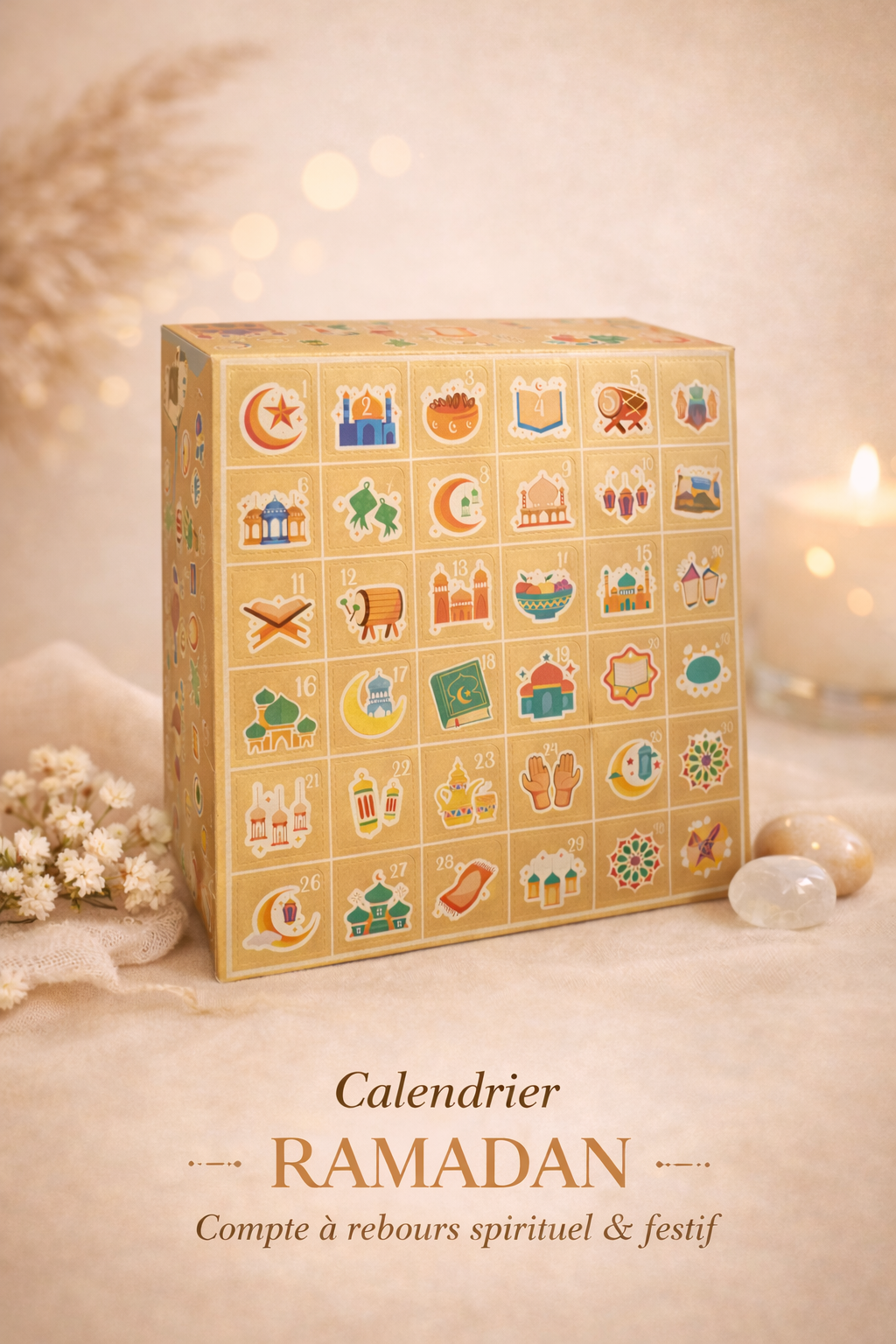 Calendrier du Ramadan pour enfants – 30 jours, 30 surprises & rappels spirituels