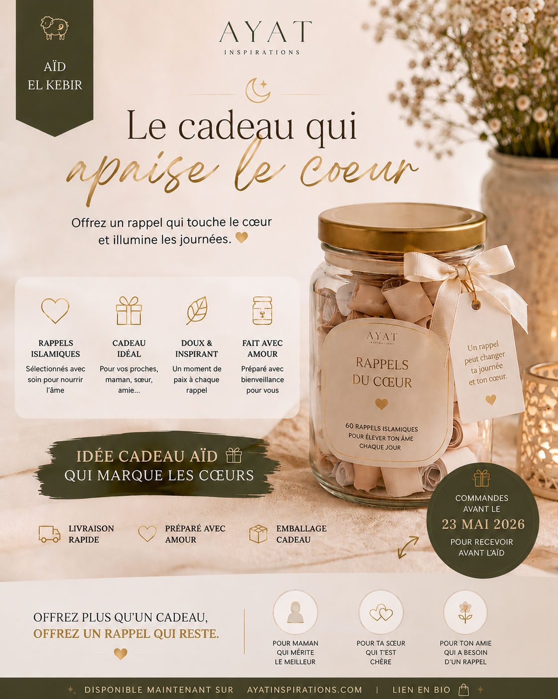 Rappels de Sérénité – Jar de méditation spirituelle