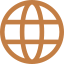 A globe icon representing the Earth or global topics.