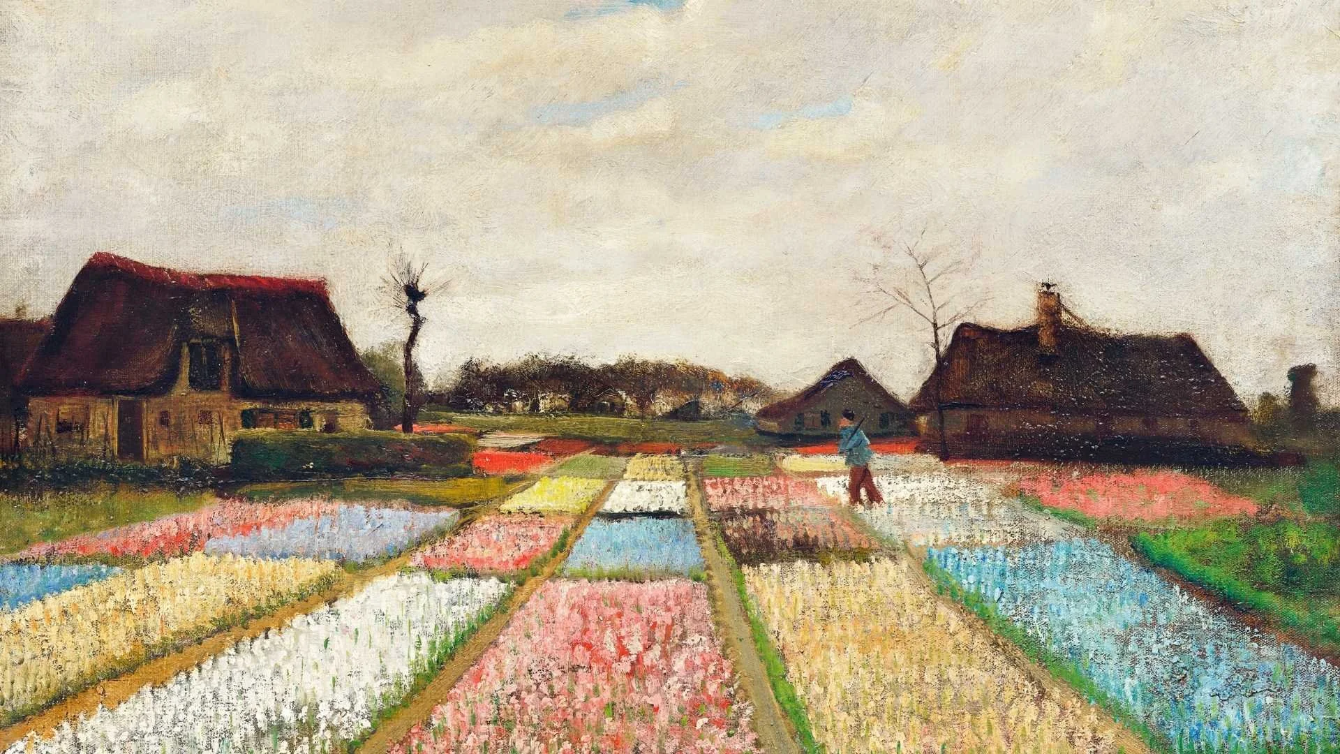 Holland Flower Beds TV art