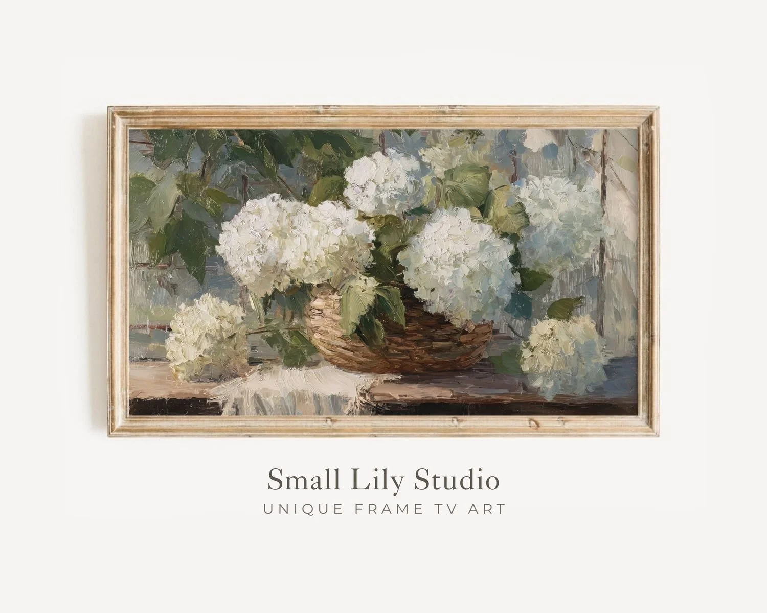 Hydrangeas tv art