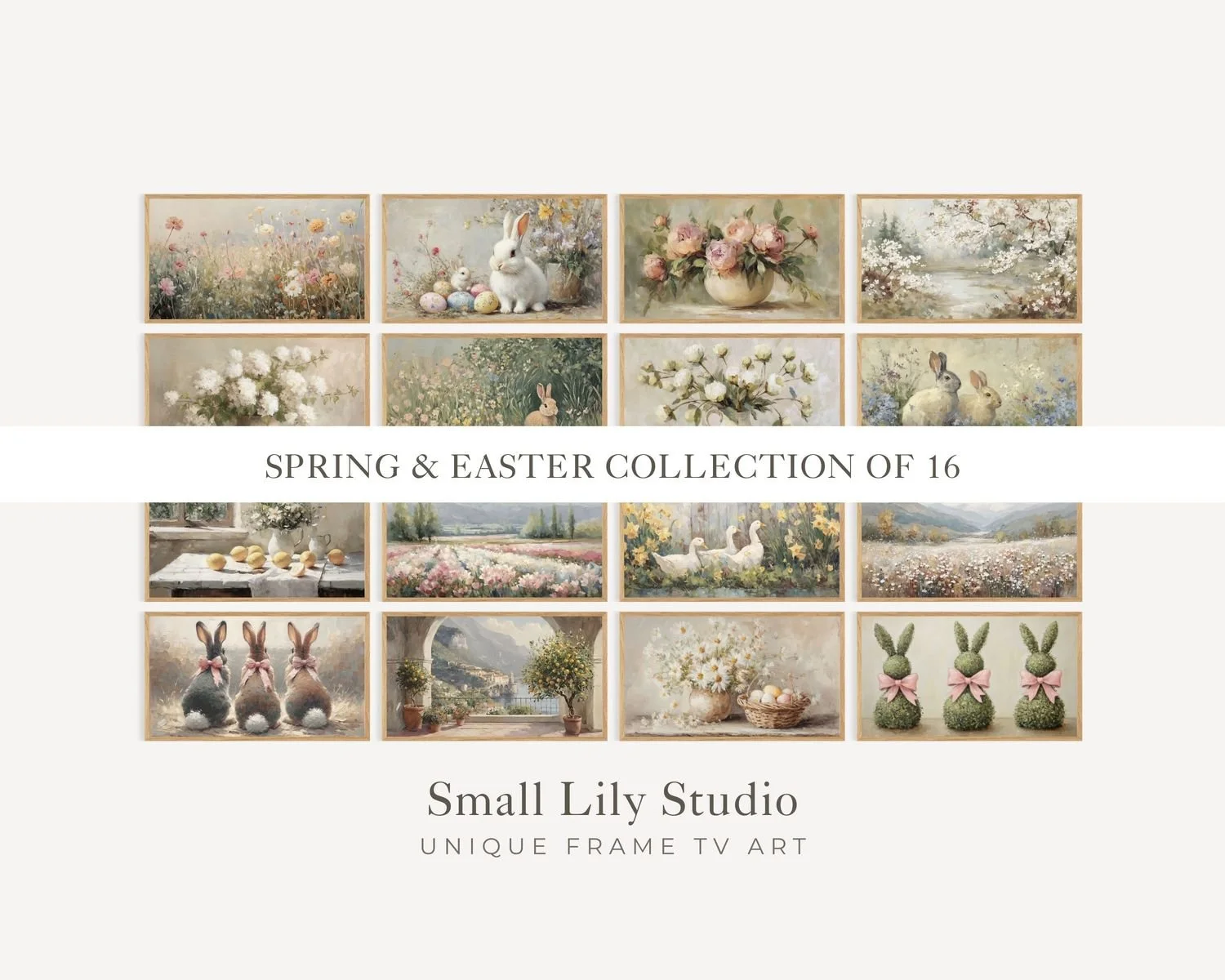 Spring &amp; Easter Frame TV art bundle
