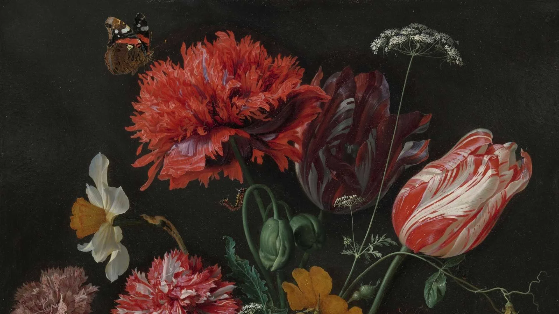 Still Life Flowers TV art