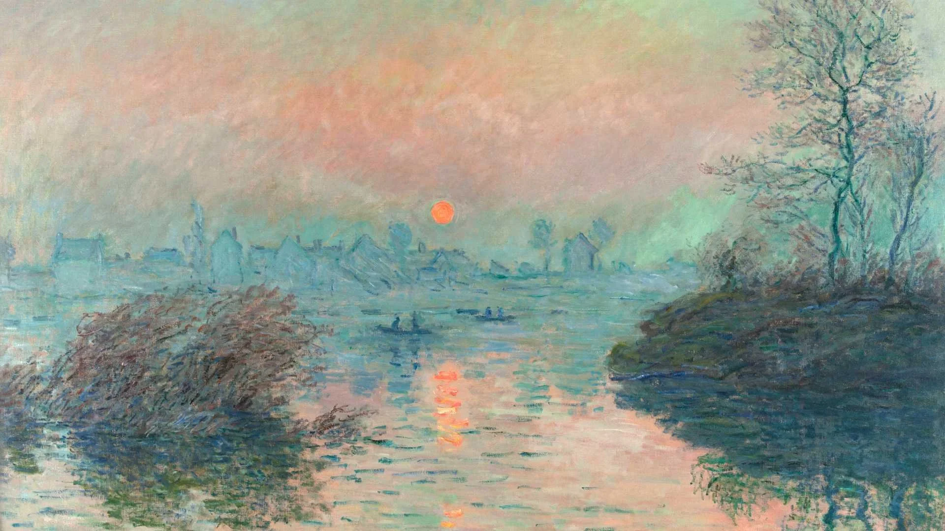 Sunset TV art