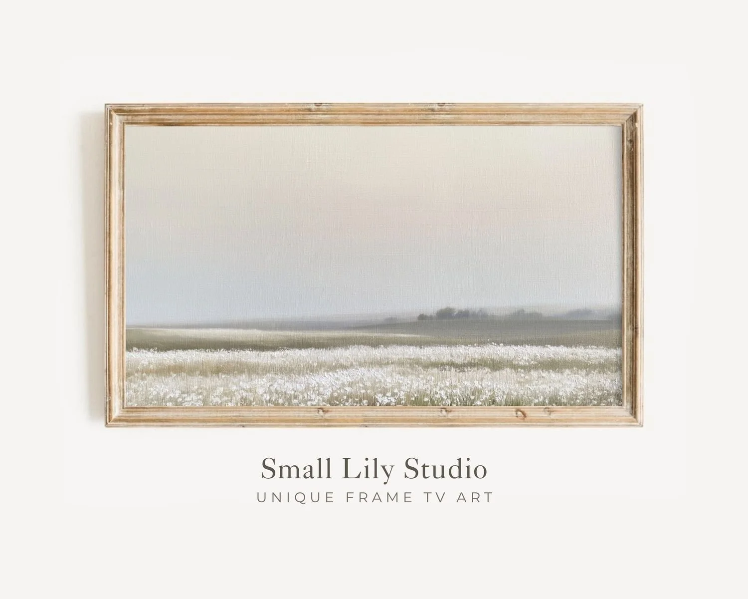 Minimalist Landscape TV art