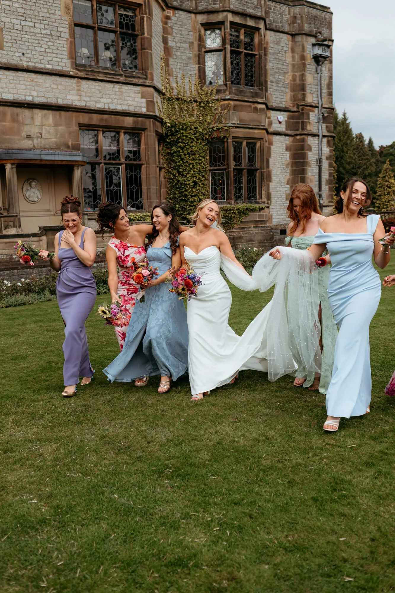 A Magical Peak District Wedding at Thornbridge Hall — Lizzie &amp; Her Dream Bridal Look 