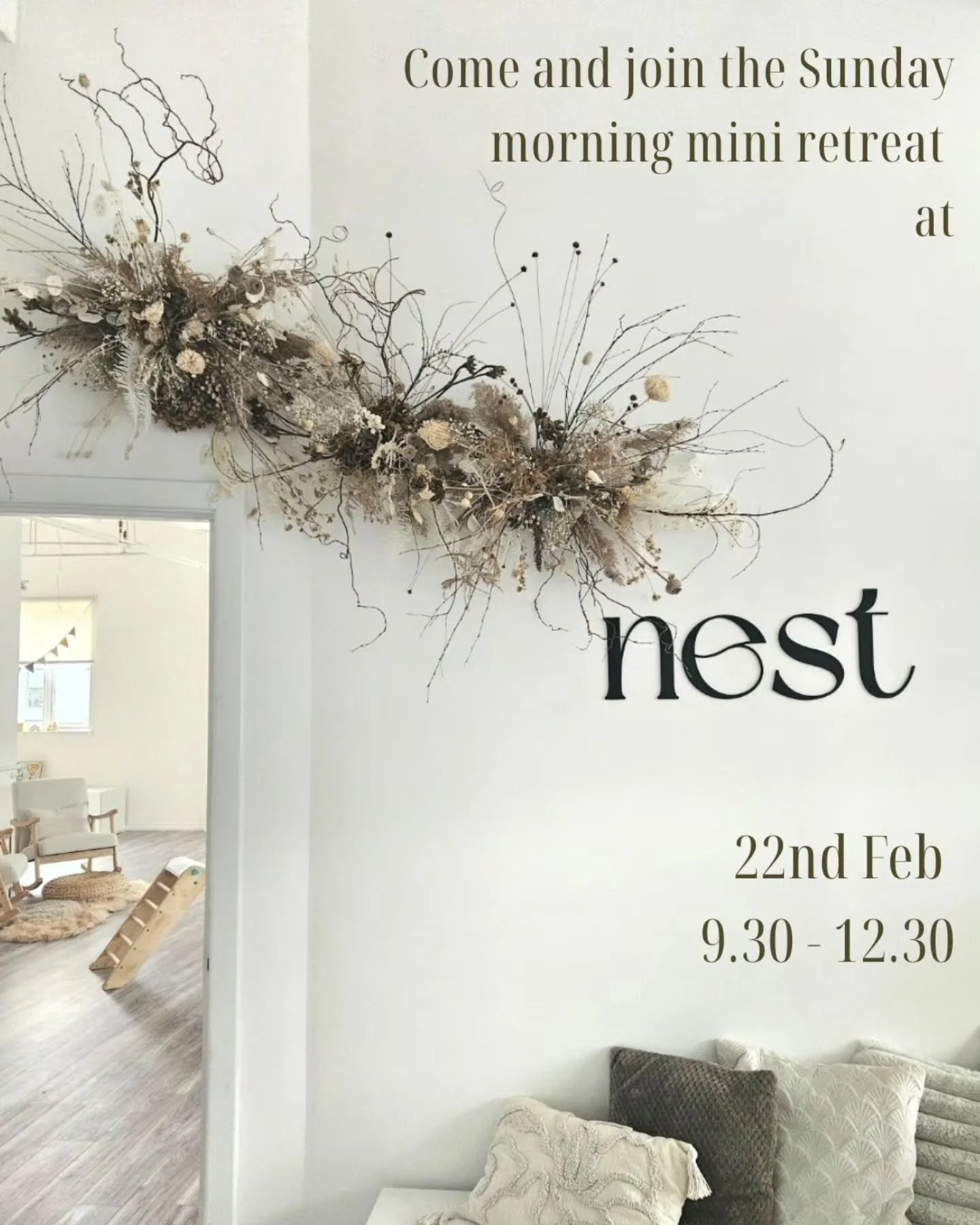 February 22nd
Nest Yoga Studio, Glasgow

Come along for a morning of yoga &amp; relaxation

&pound;30pp, includes tea &amp; snacks

Mats &amp; other equipment provided

Full details on Yogawithkeera.com