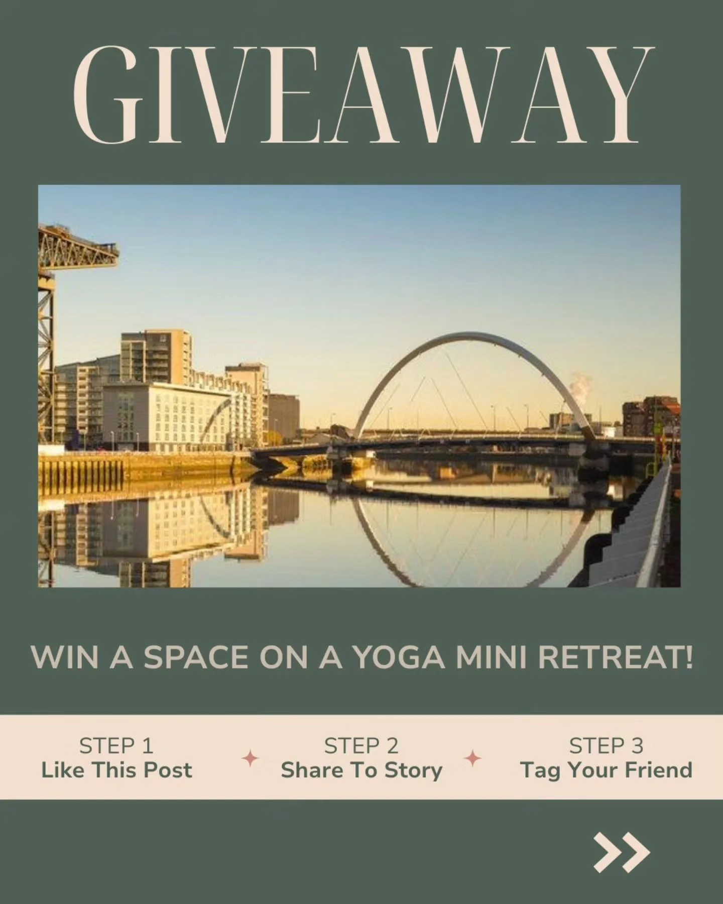 CHRISTMAS COMPETITION 🙌

Win a morning of yoga, meditation and relaxation. All equipment is provided and snacks and tea are included.

To be in with a chance of winning one free place at the morning mini retreat  on Sunday 22nd February, complete al