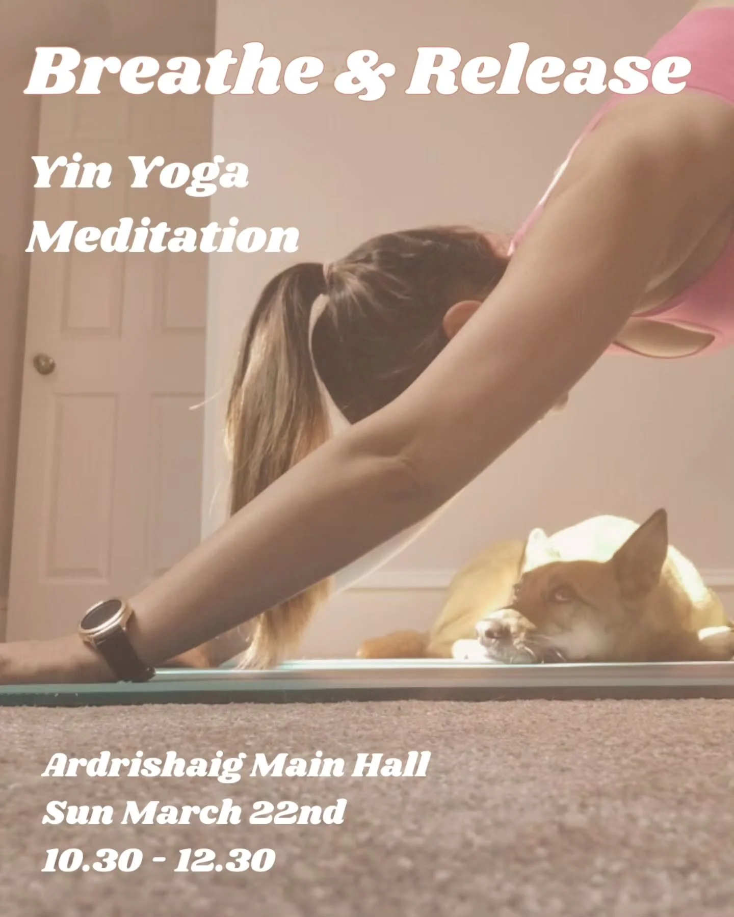 ARGYLL

Sunday March 22nd

A super long and releasing yin yoga practice 🪷

&pound;15pp - concessions available (speak to me)

Please book by contacting me in person, message or email 

Yogawithkeera.com