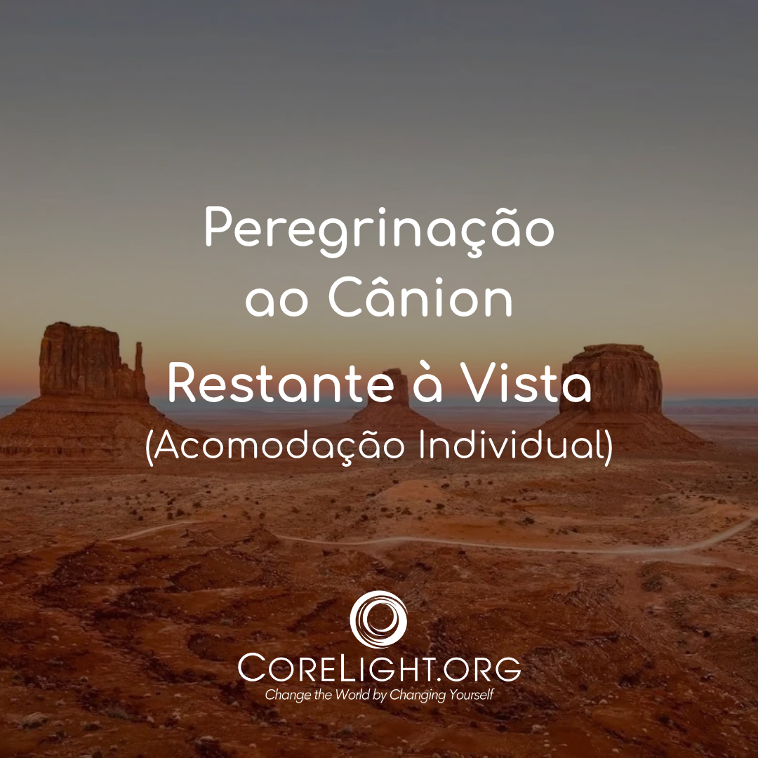 Pagamento do Restante à Vista (acomodação individual) - Peregrinação ao Cânion