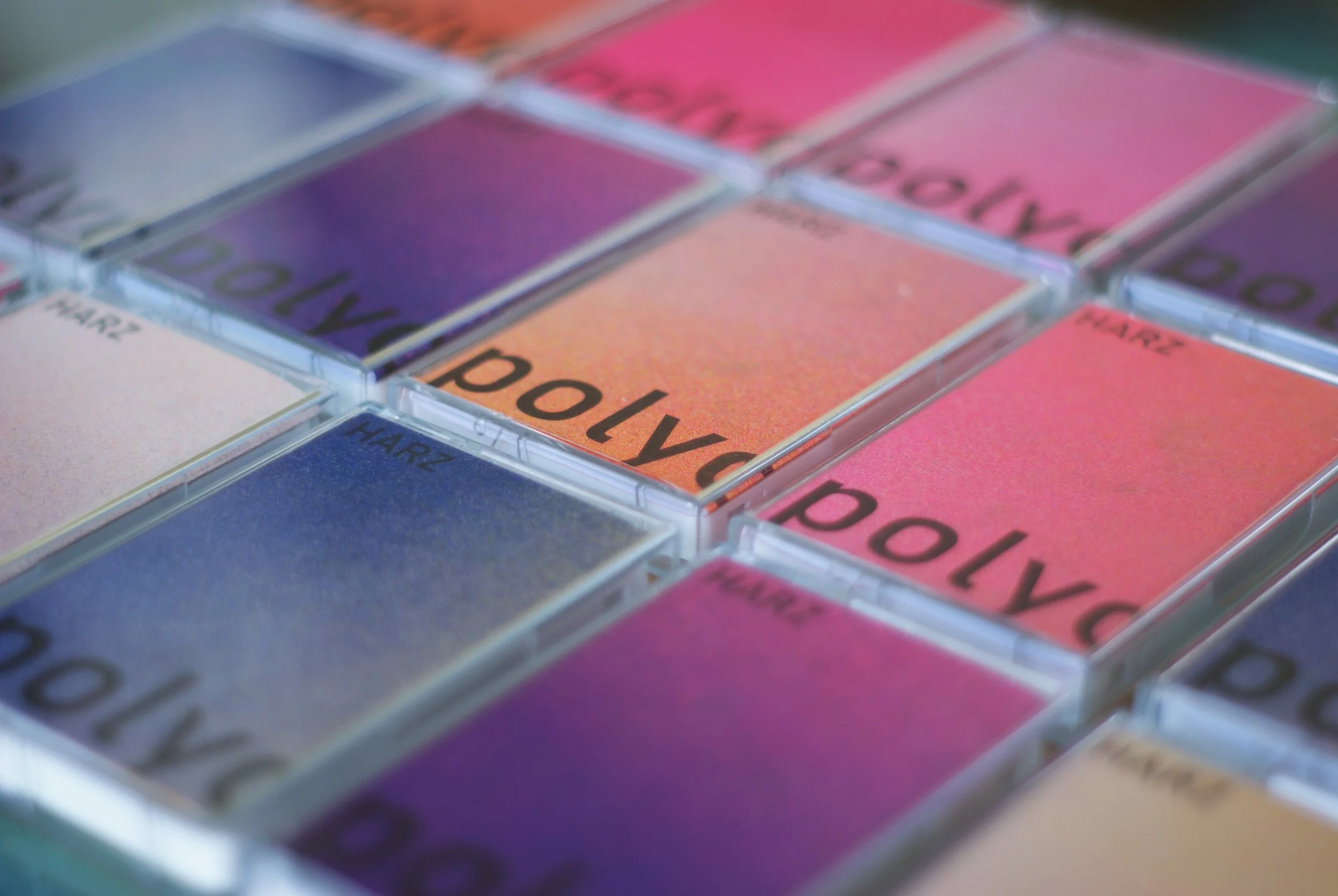 The covers of this limited-edition tape series were created using a sample-and-hold process and printed as four-layer RISO prints by our friends at YOMA.