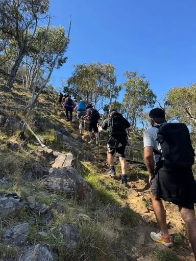 HikeFit by Hike Tribe Preparation Program hikers tackling hills