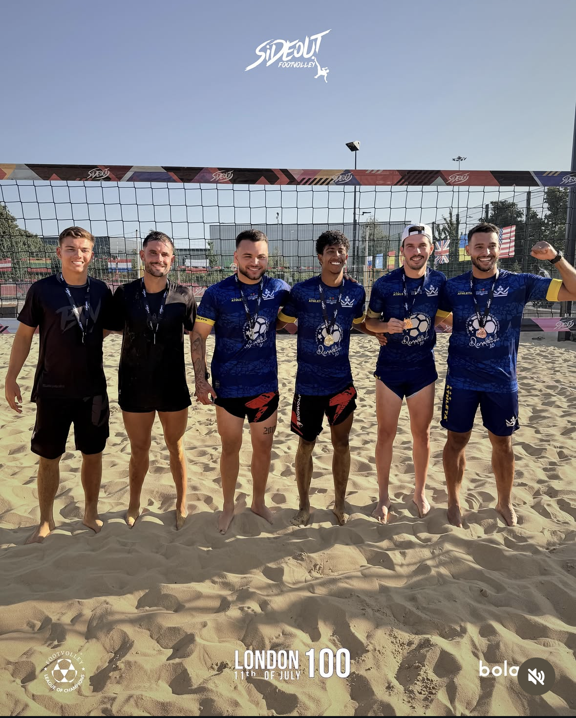 London 100 Makes Footvolley History in the UK 🇬🇧🏆